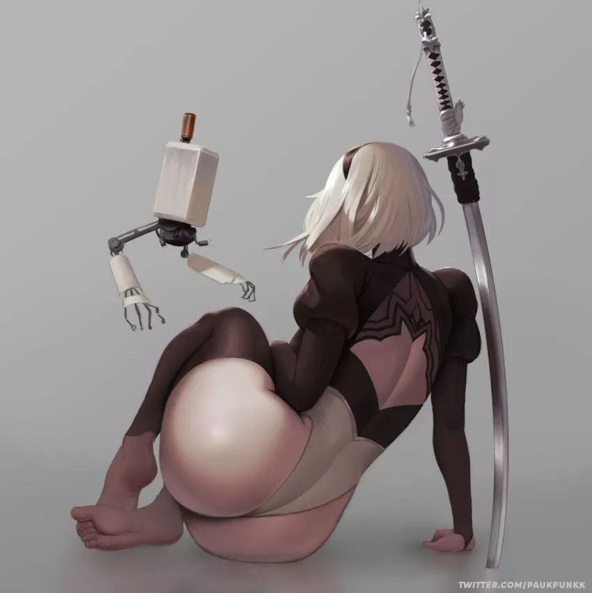 2B just chilling (PAUKPUNK)