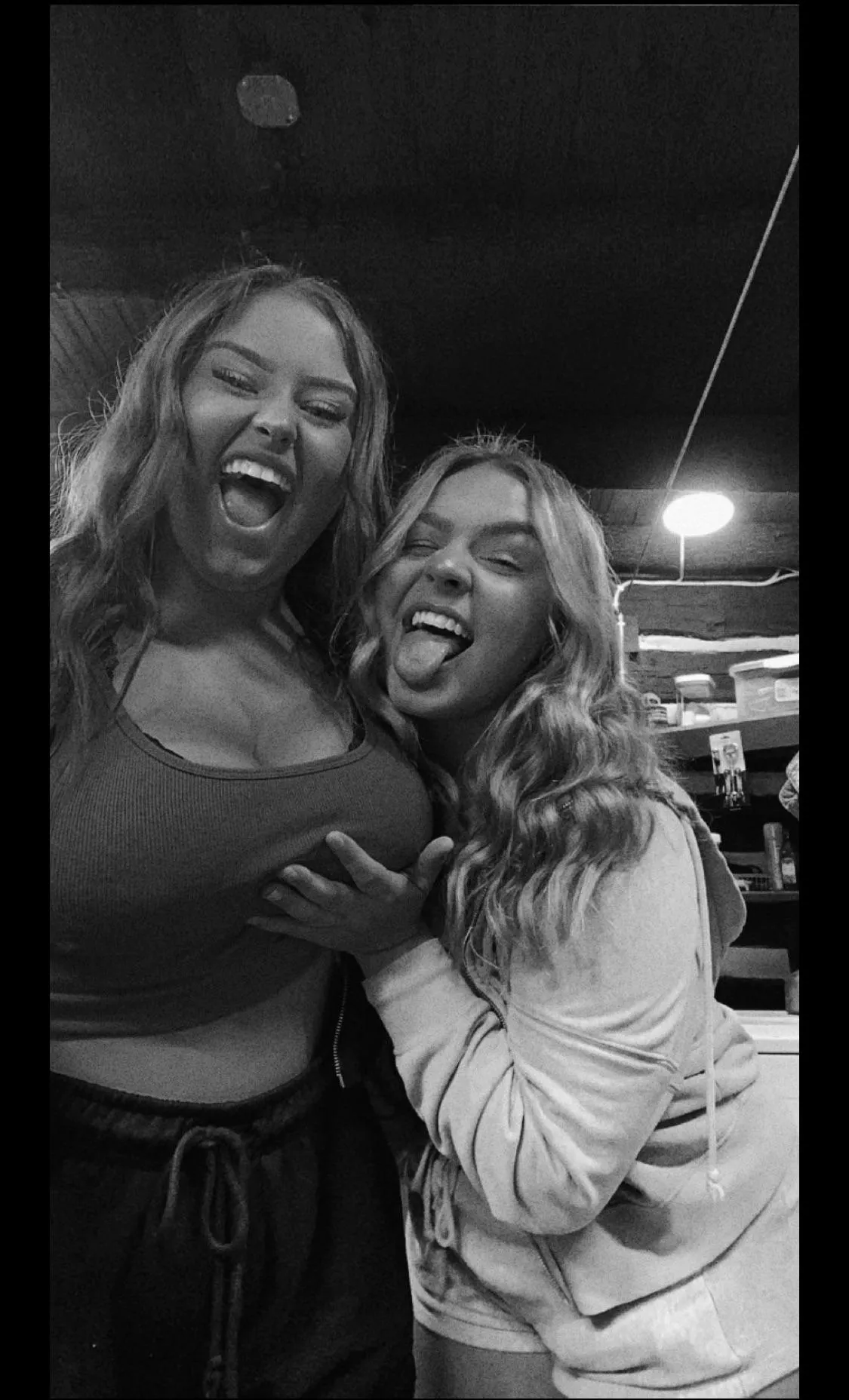 Accepting she’ll never be able to compete 