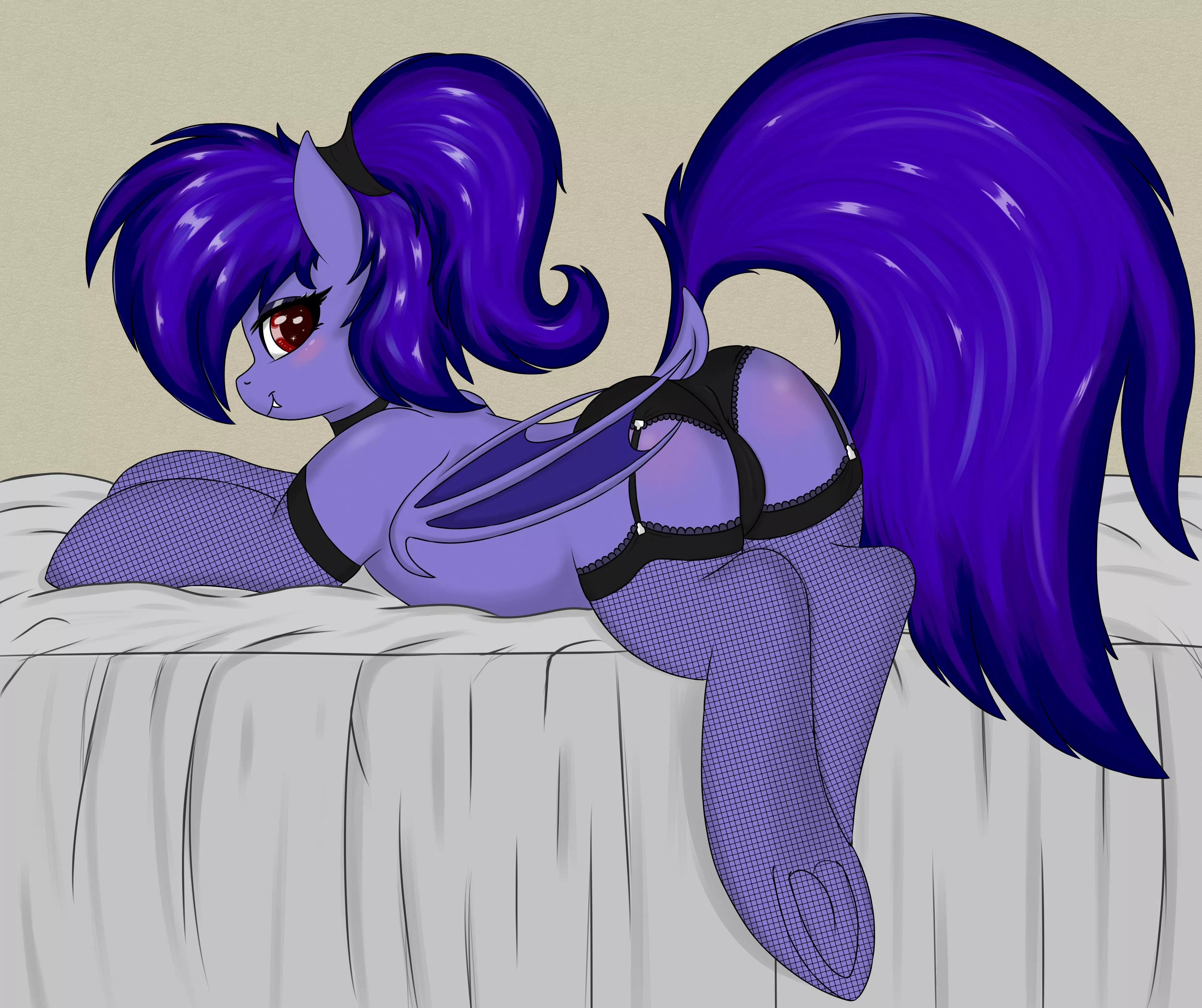 Bat OC of a friend art by me 