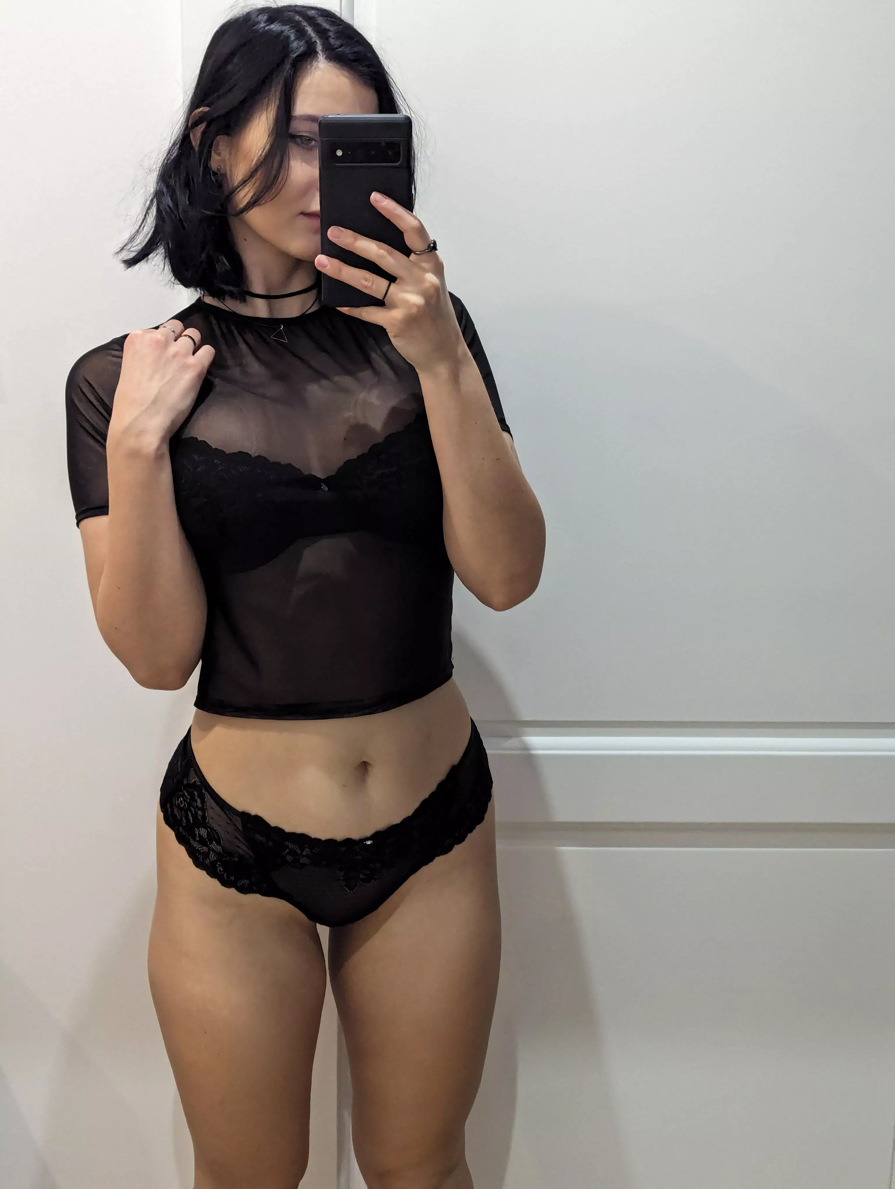 Casual mirror selfie [f]