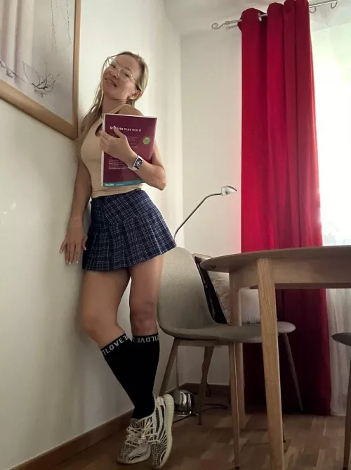 [F] I'm going to advanced training courses