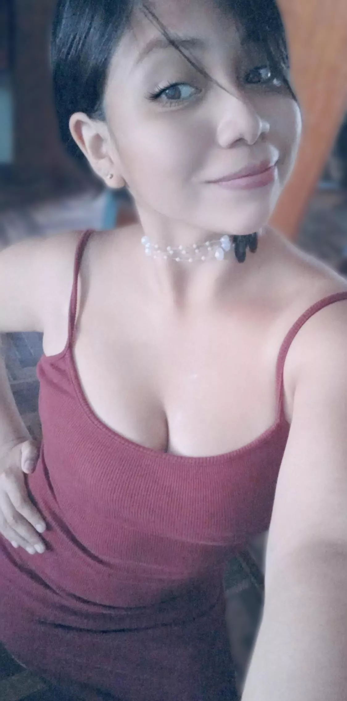 Fancy in my red dress (F)