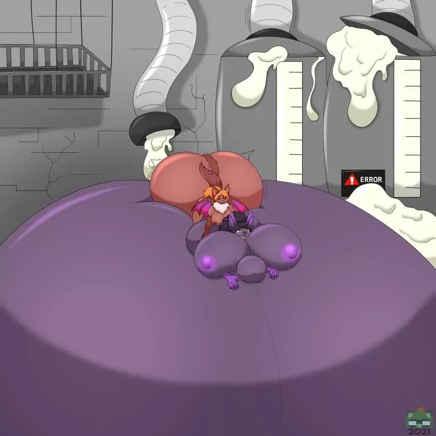 [H/F] Heh sorry, tanks are broken, but cum still gotta be stored somewhere >:3 (sudsypup)