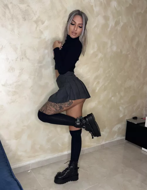 I am not wearing anything under my skirt