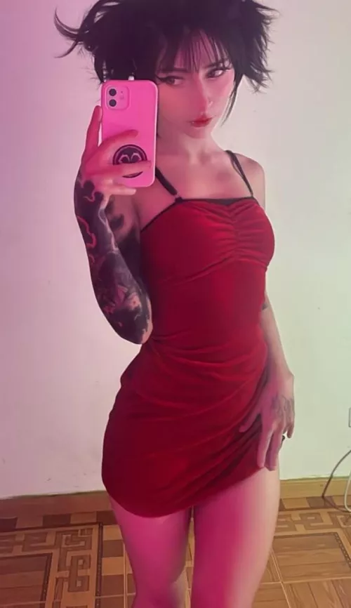 I really hope I look good in this dress 🙈