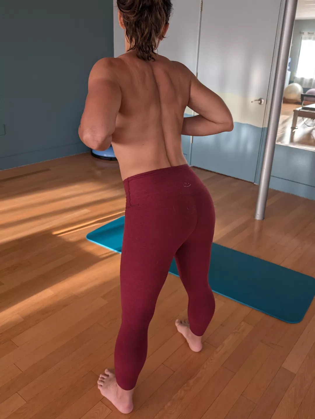 I've got the keys to the studio, come yoga with me