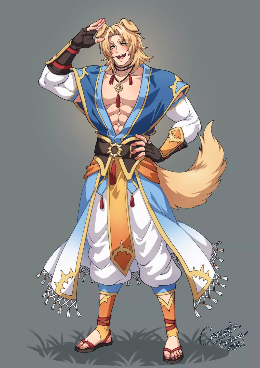 Jedrzej characterart for Maybelle [by Crescentia Fortuna] 