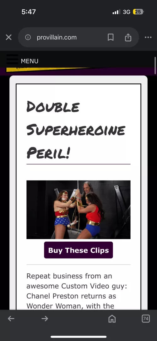 Someone has this video or knows of a page where I can buy it when I try to buy it, it doesn't load the purchase page