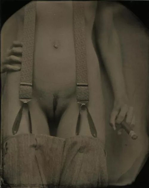 Suspenders and a cigar