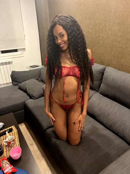 The couch is so much fun