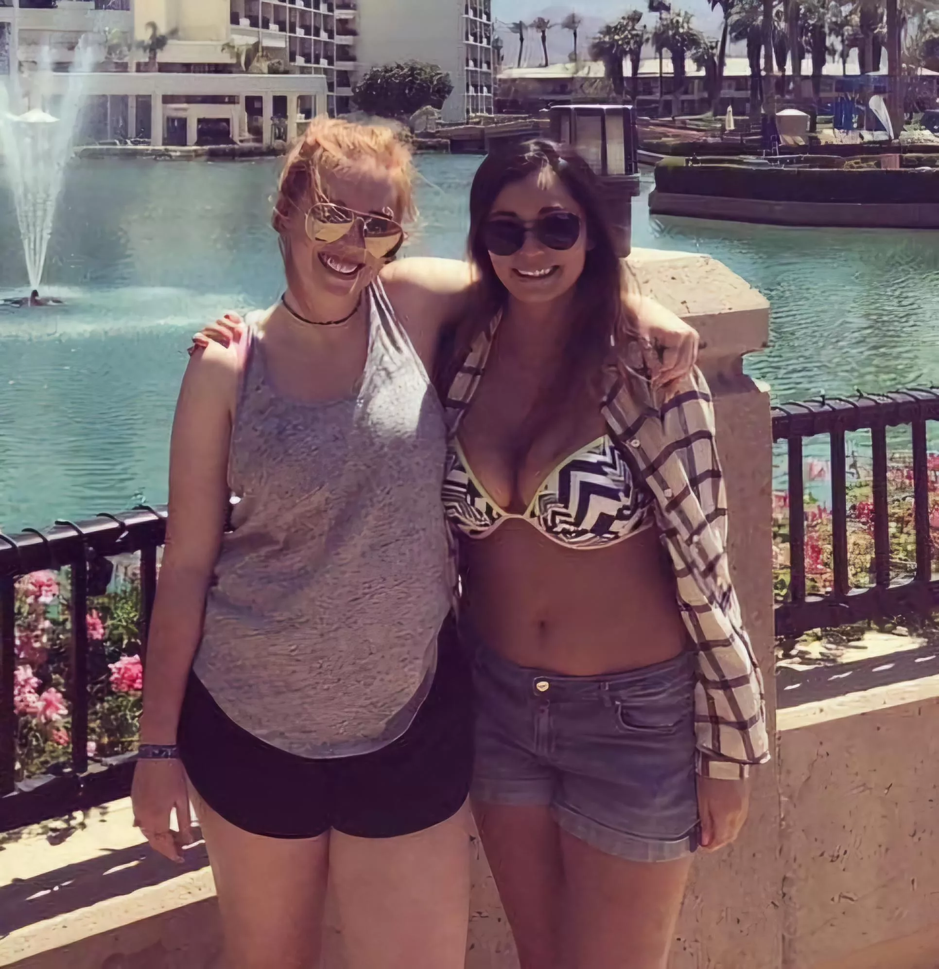 Too embarrassed to show hers next to her friends