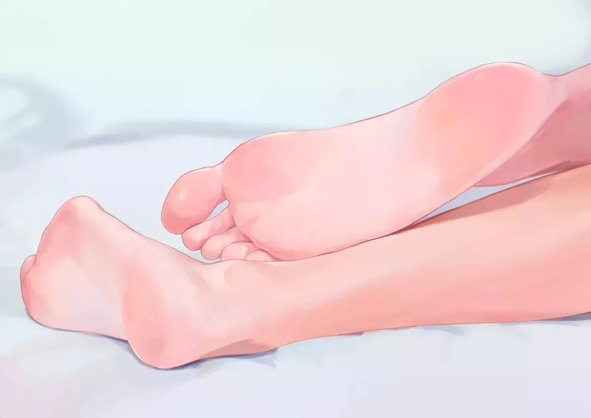 Wish I could be an anime foot model 🥲