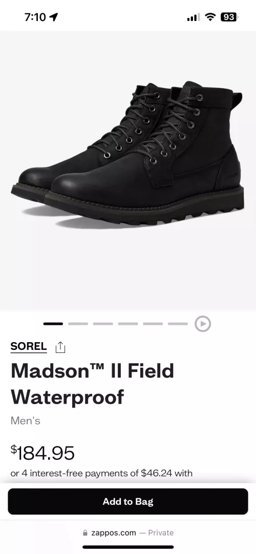 Anyone own a pair of SOREL BOOTS? How about the comfort and quality? 