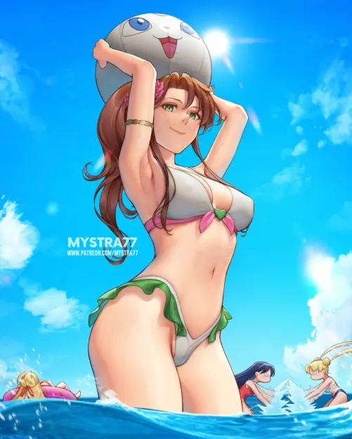 Beach Jupiter (Mystra77) [Sailor Moon]