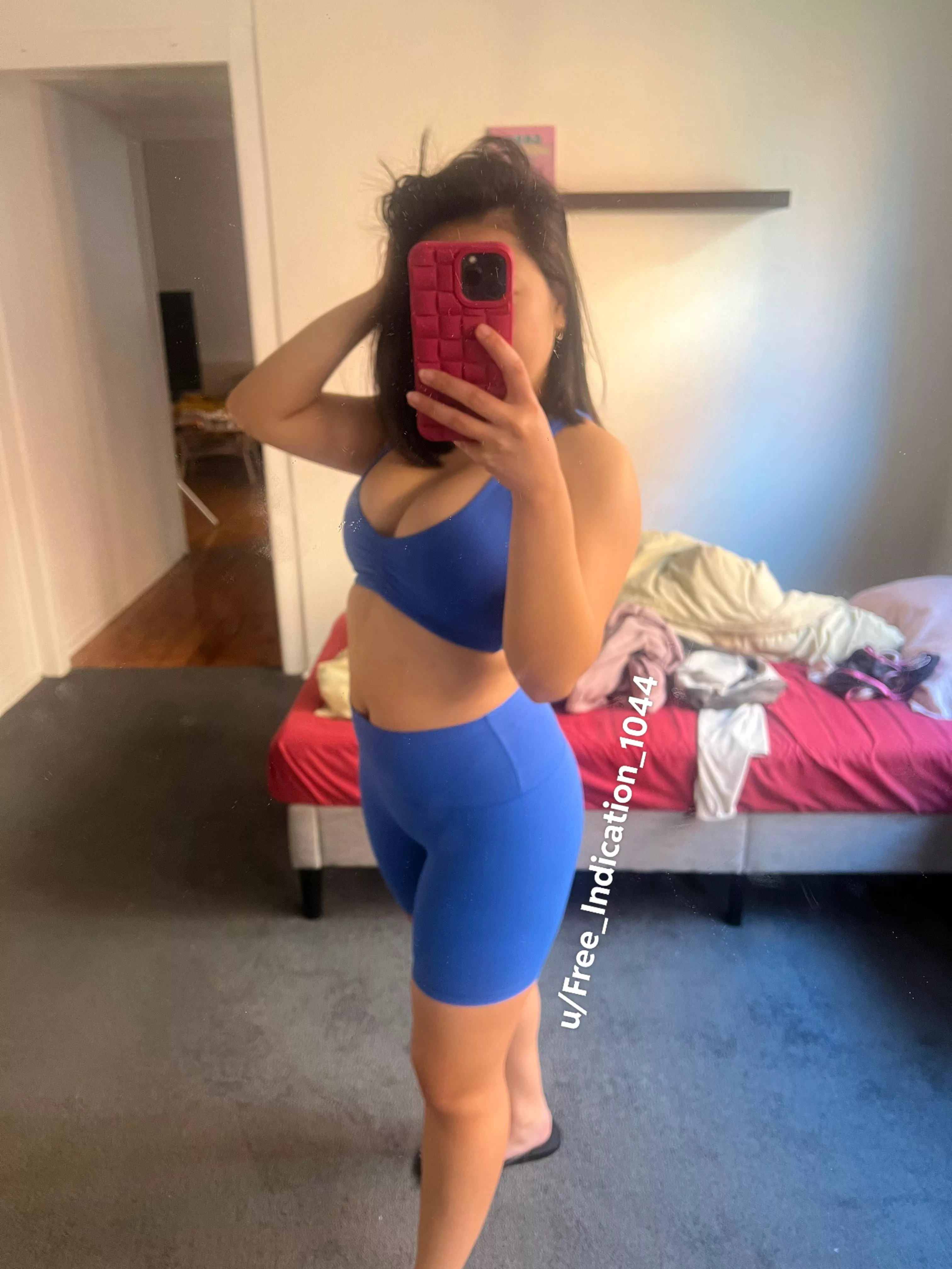 Channeling my inner fitness influencer 😂 [F] 