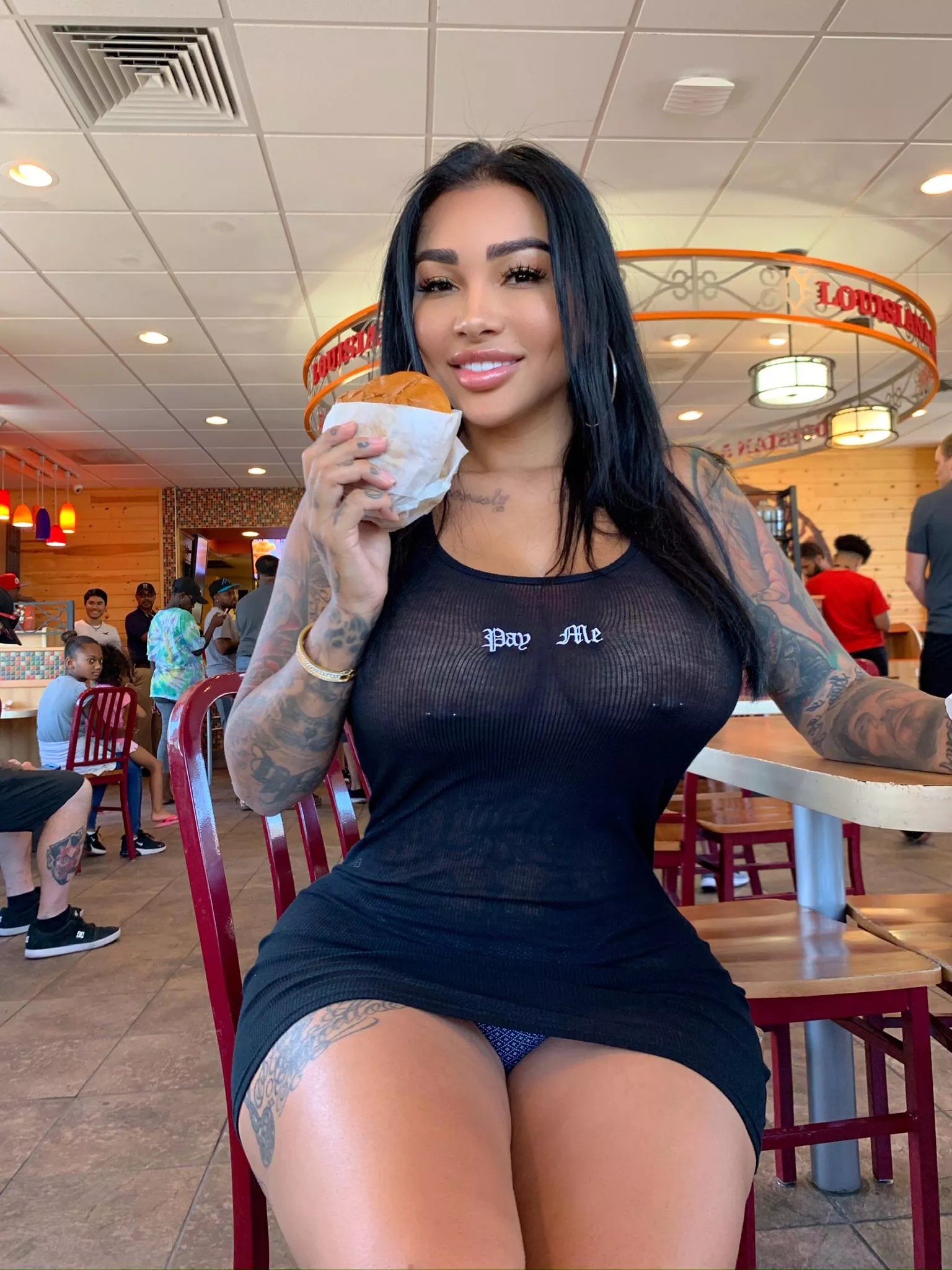 Even though I'm a nice girl, I love it when they take me hard