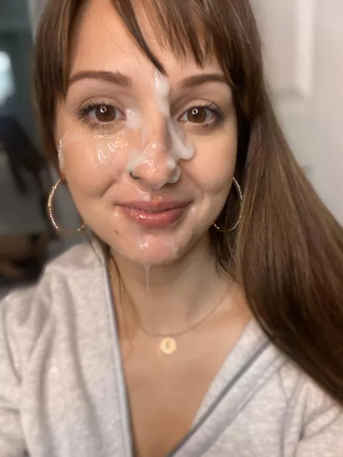 I always feel prettier with a face full of man milk