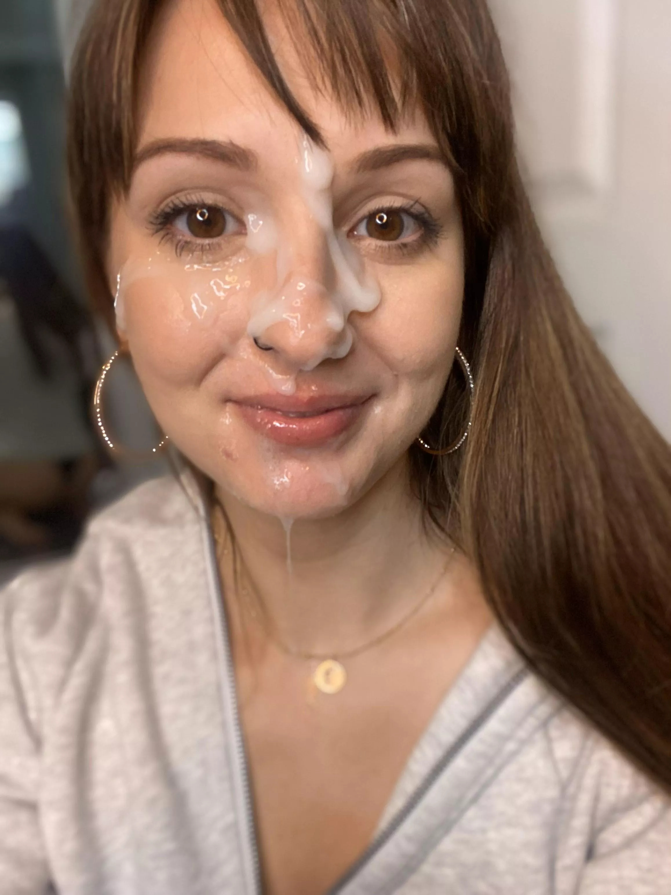 I always feel prettier with a face full of man milk