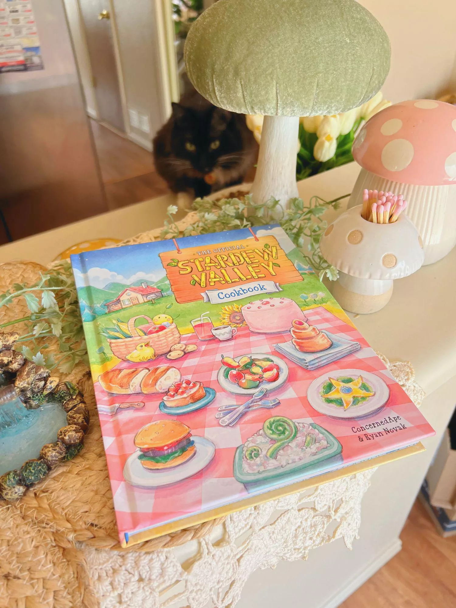 i finally got my stardew valley cookbook! what should i cook up first? 😍