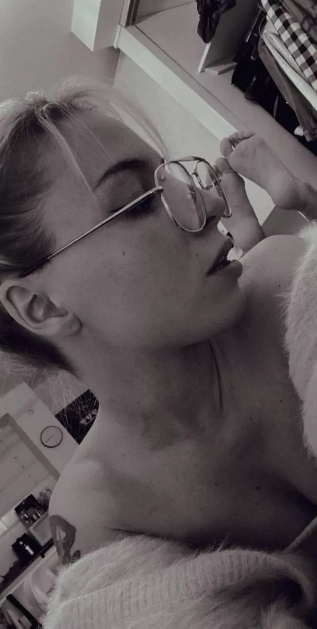 In my bed, sultry outfit on, feeling playful and eager 😏