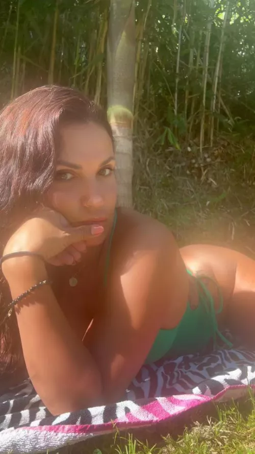 Laying in the sun is my favorite 