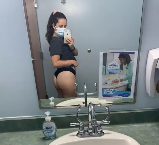 let's meet in the bathroom