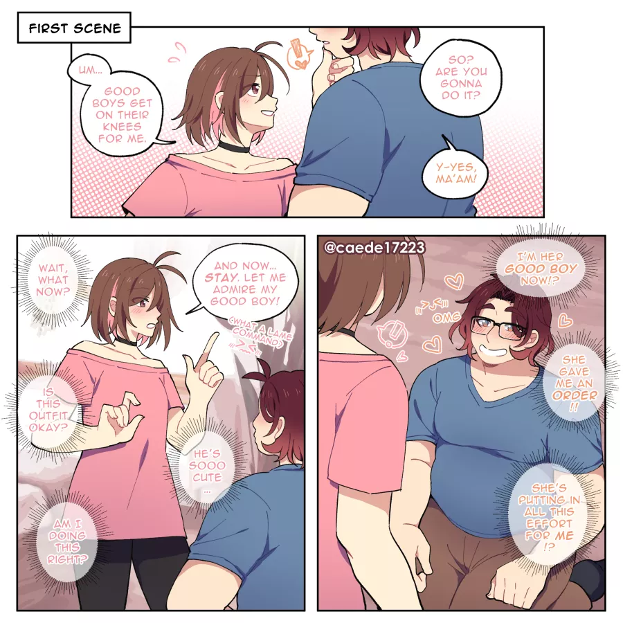 [OC] Beginner domme and beginner sub 😳