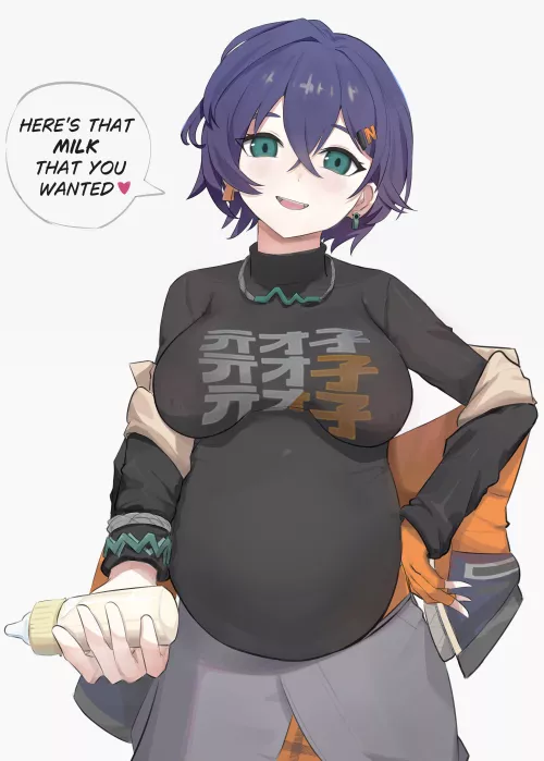 Pregnant Belle offers some 