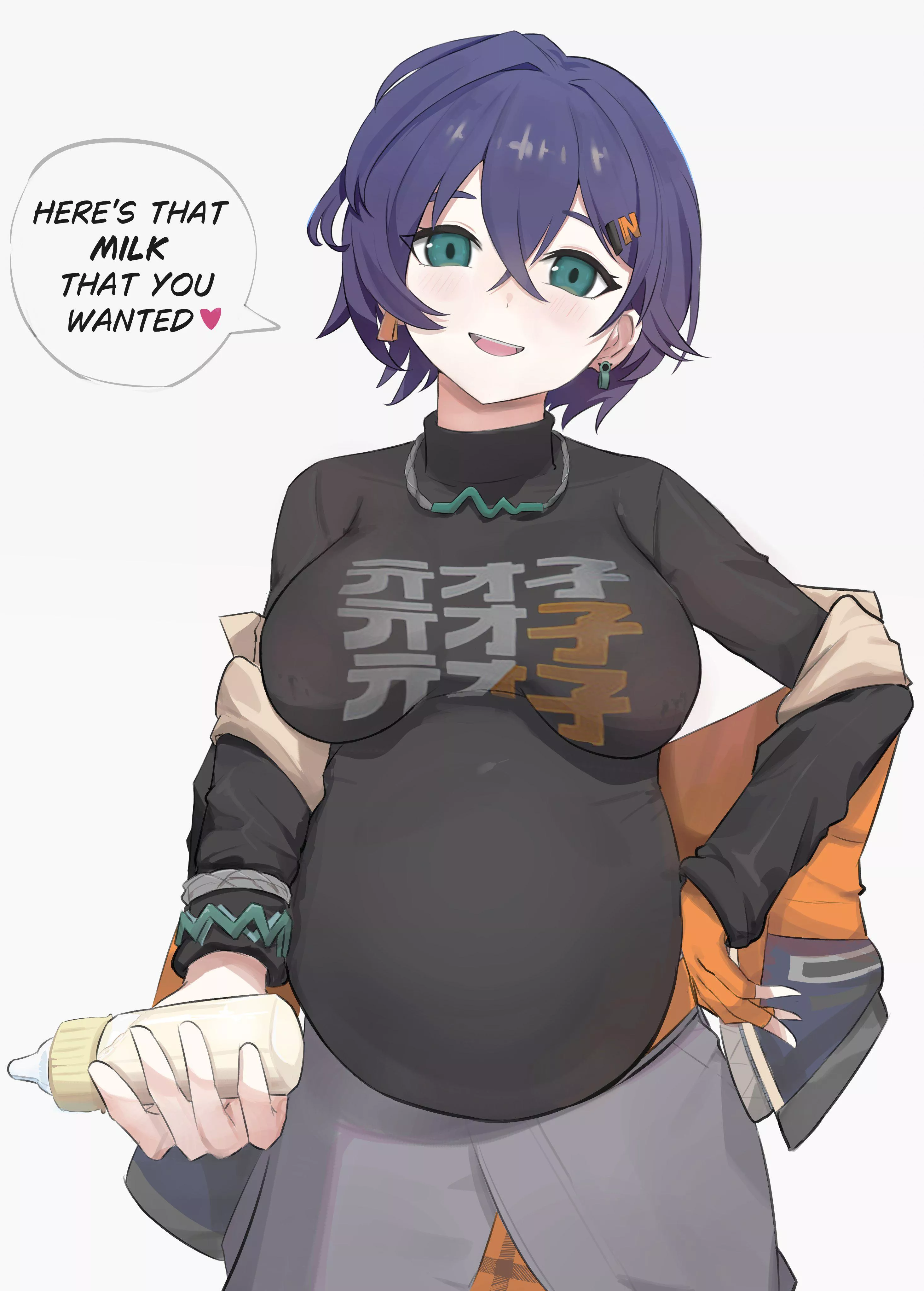 Pregnant Belle offers some 