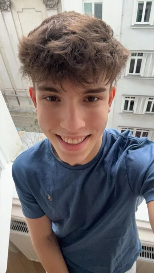 Smile, because why not ;)