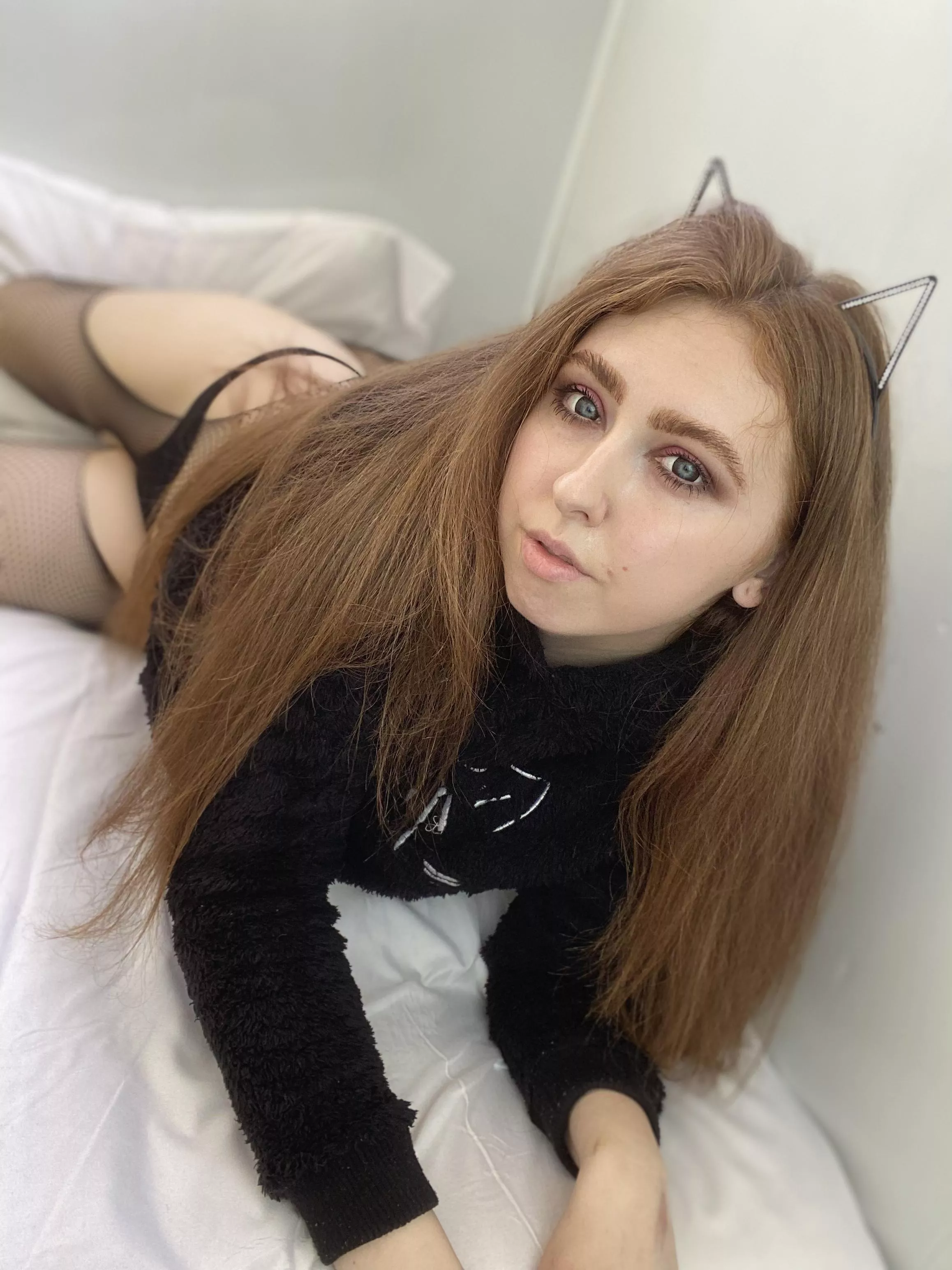 The cat wants to lie around in an embrace and do nothing