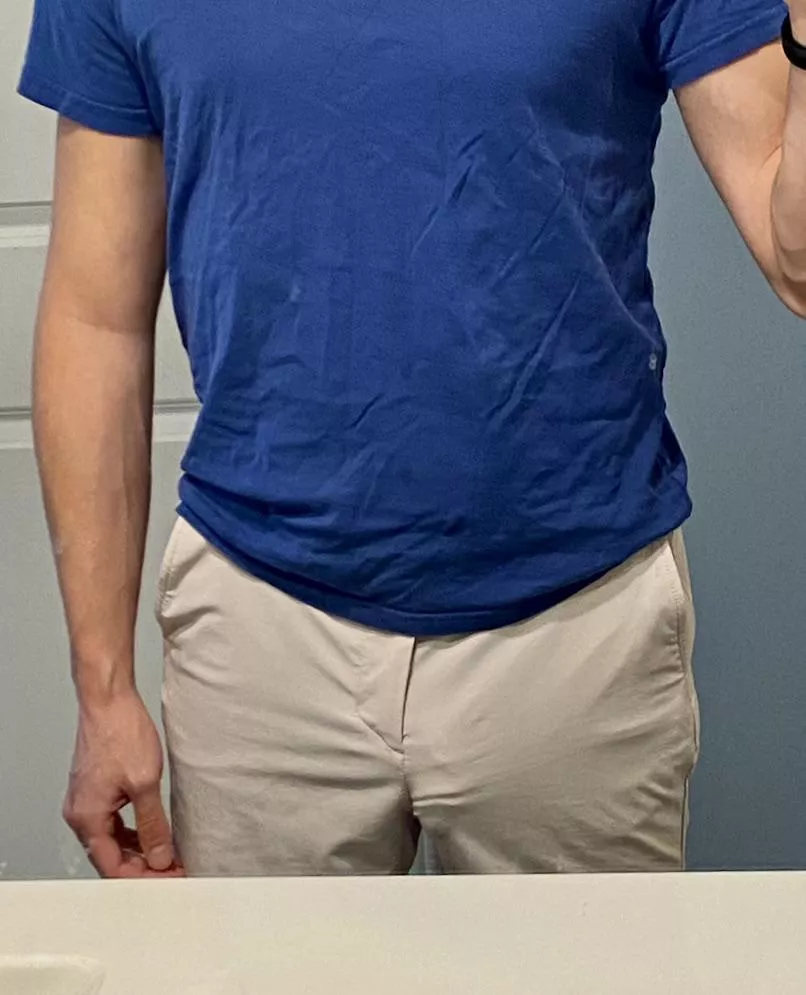 Was going to iron my shirt, but didn’t think anyone would notice