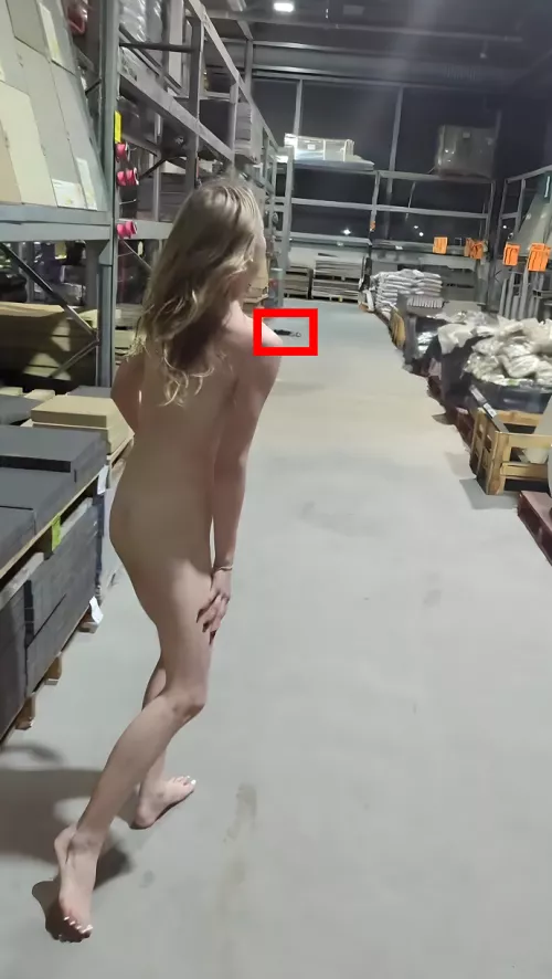 Where I was when I saw someone coming and where my clothes were 🙃