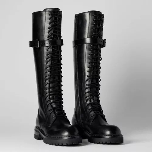 where to find long and thin laces for ann demeulemeester knee high boots?