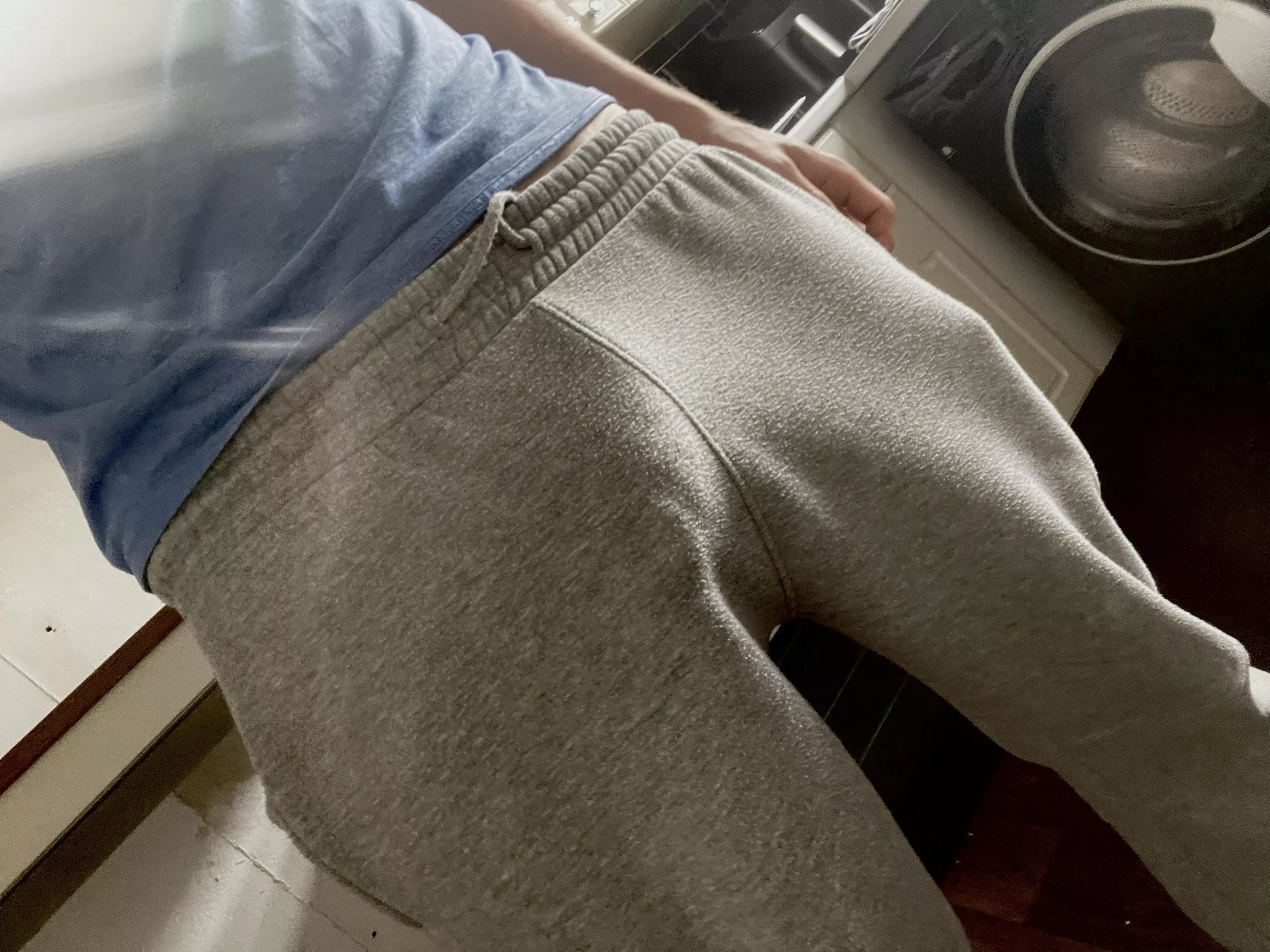 Who needs underwear at home anyway