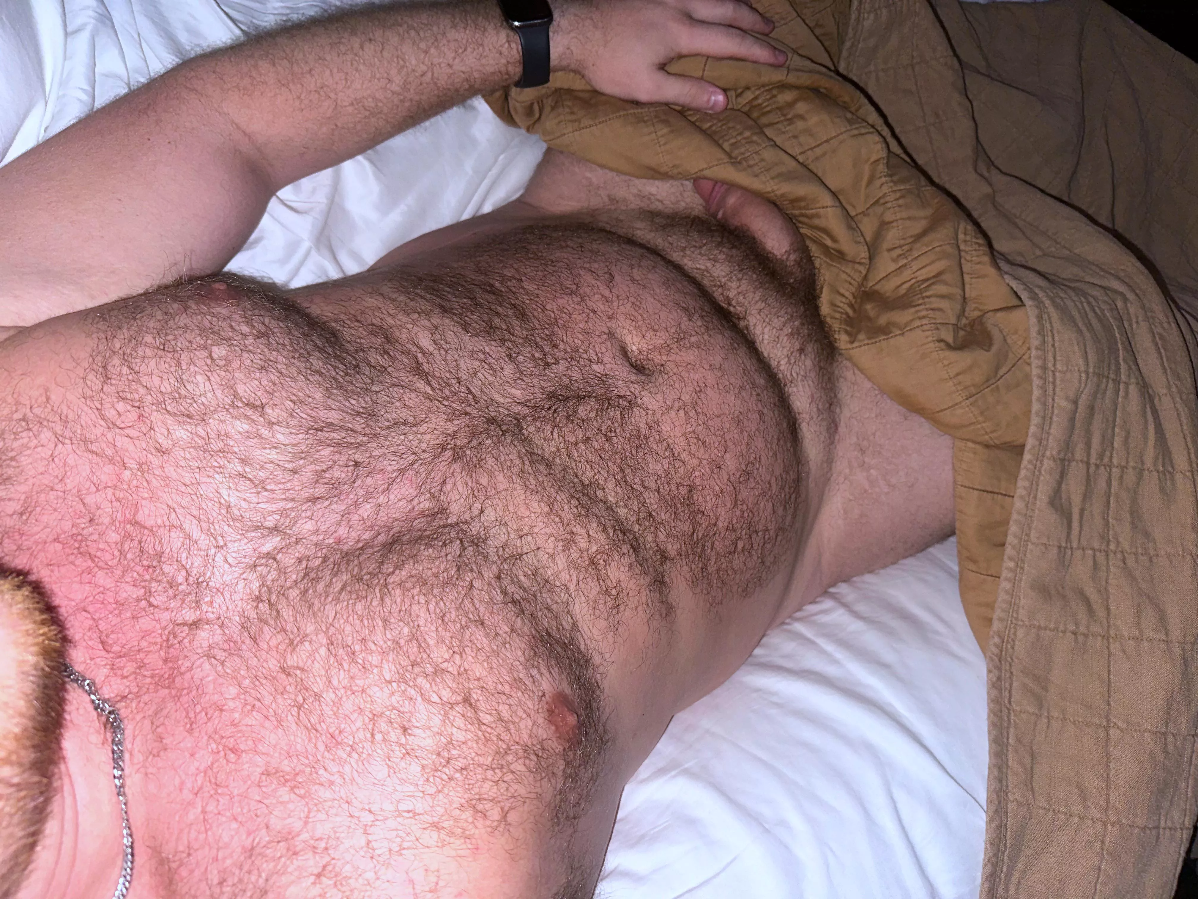 3AM need for some cuddles and fun… you hopping in bed with me?