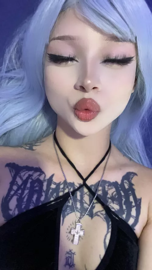 Can I borrow a kiss? I promise to give it back 