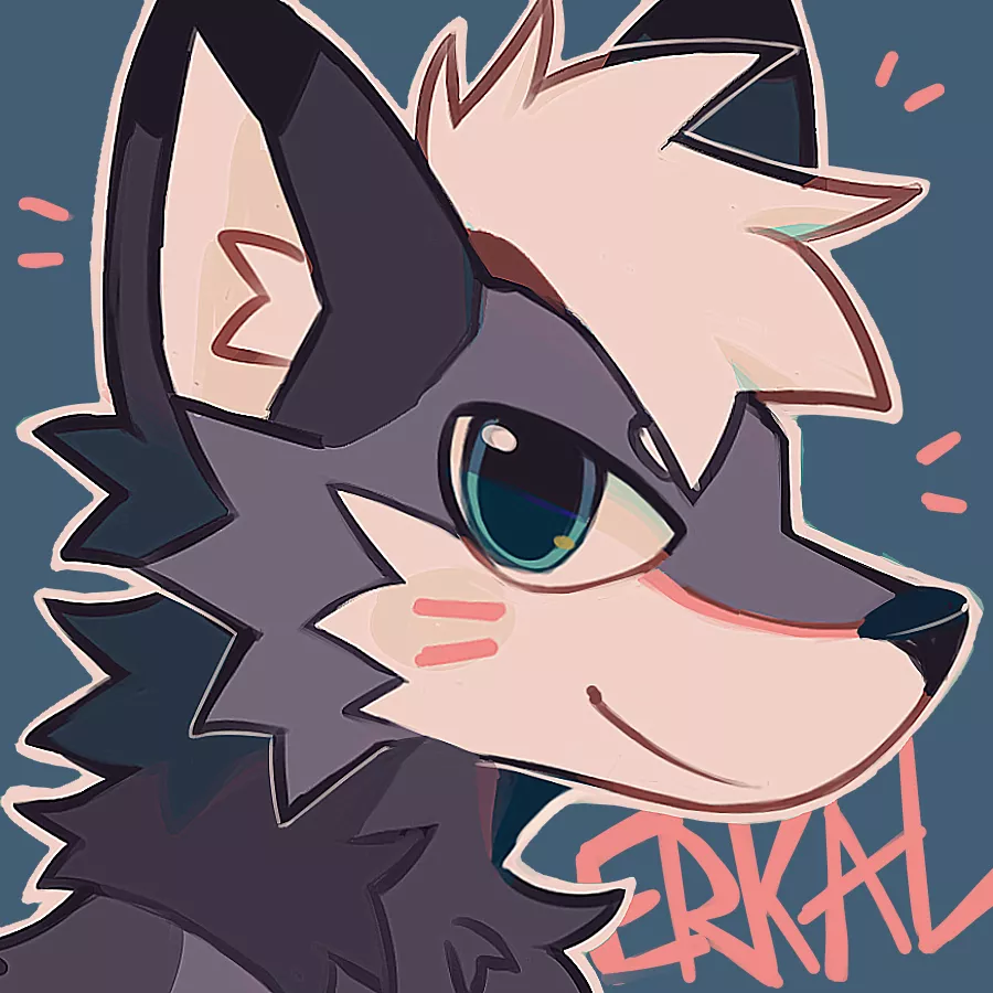 Headshot of my 'sona, Erkal!
