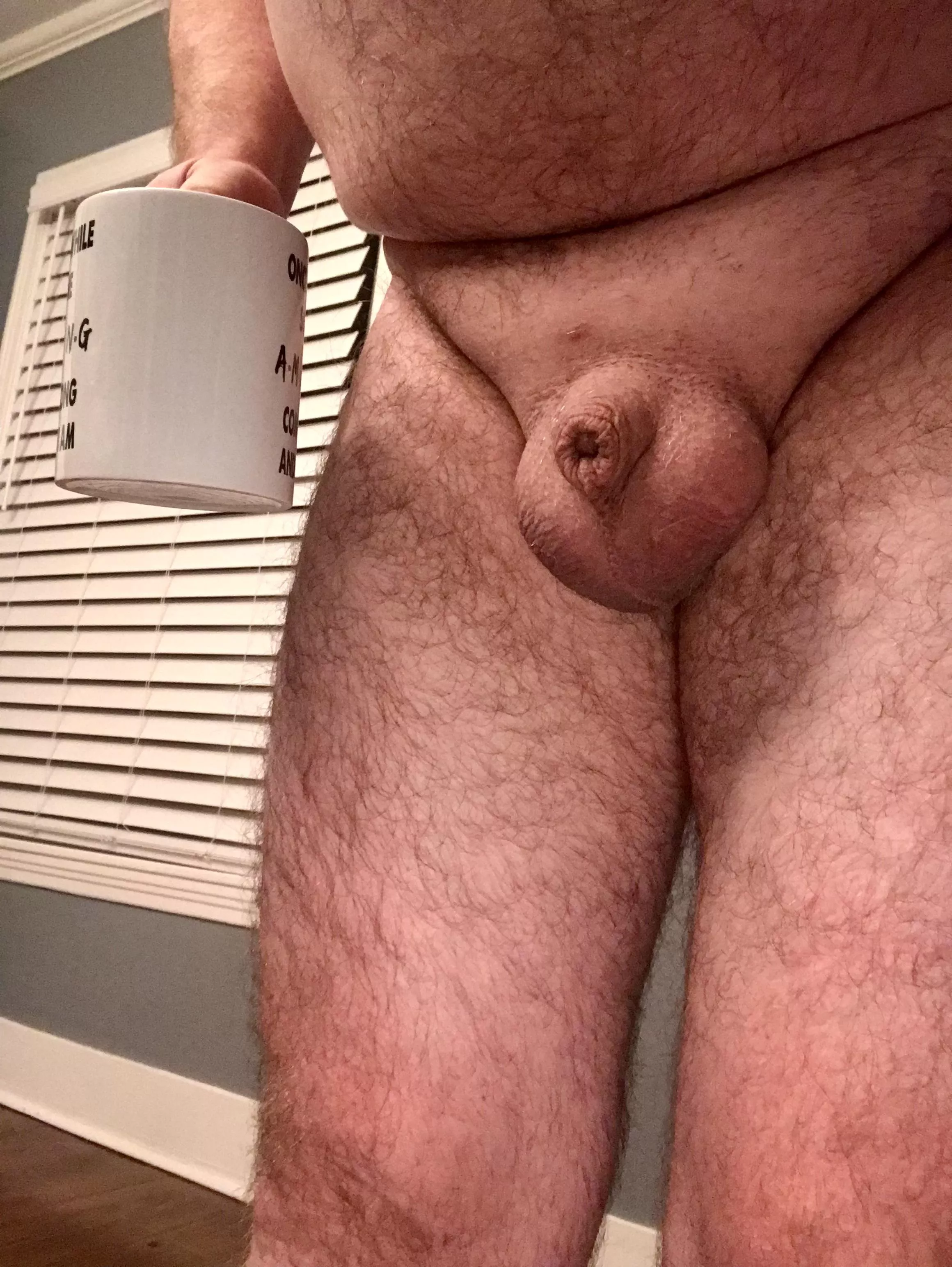 I was told shaving makes it look bigger. I just don’t know why I’d want to shave a coffee mug. 