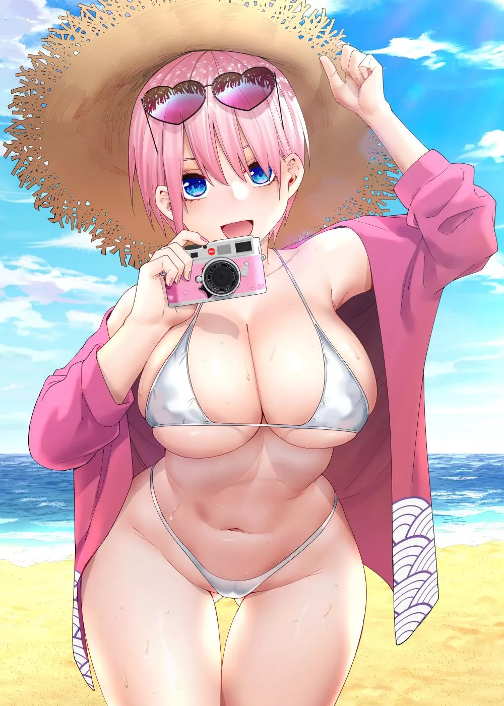 Ichika On The Beach In Her Bikini (Quintessential Quintuplets)