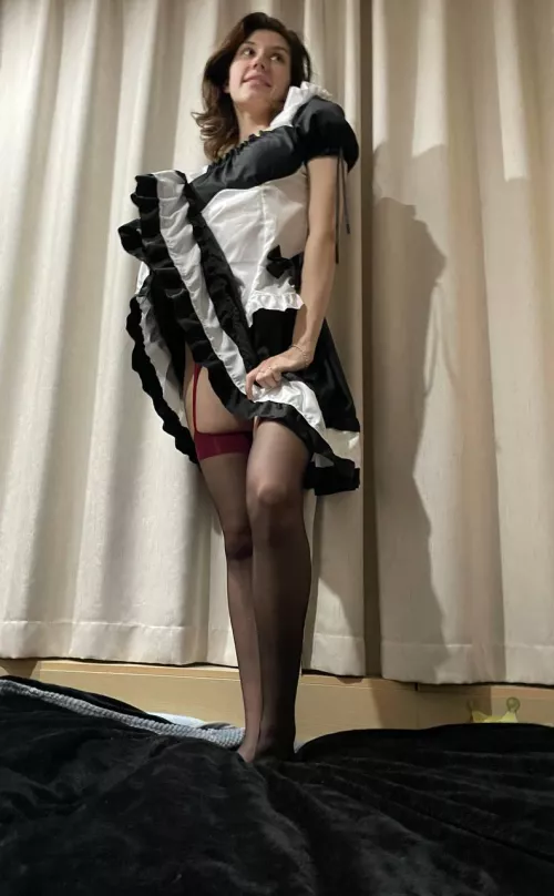 It is the maid who will blow the dust off you