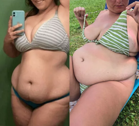 I've really gotten thick this summer!