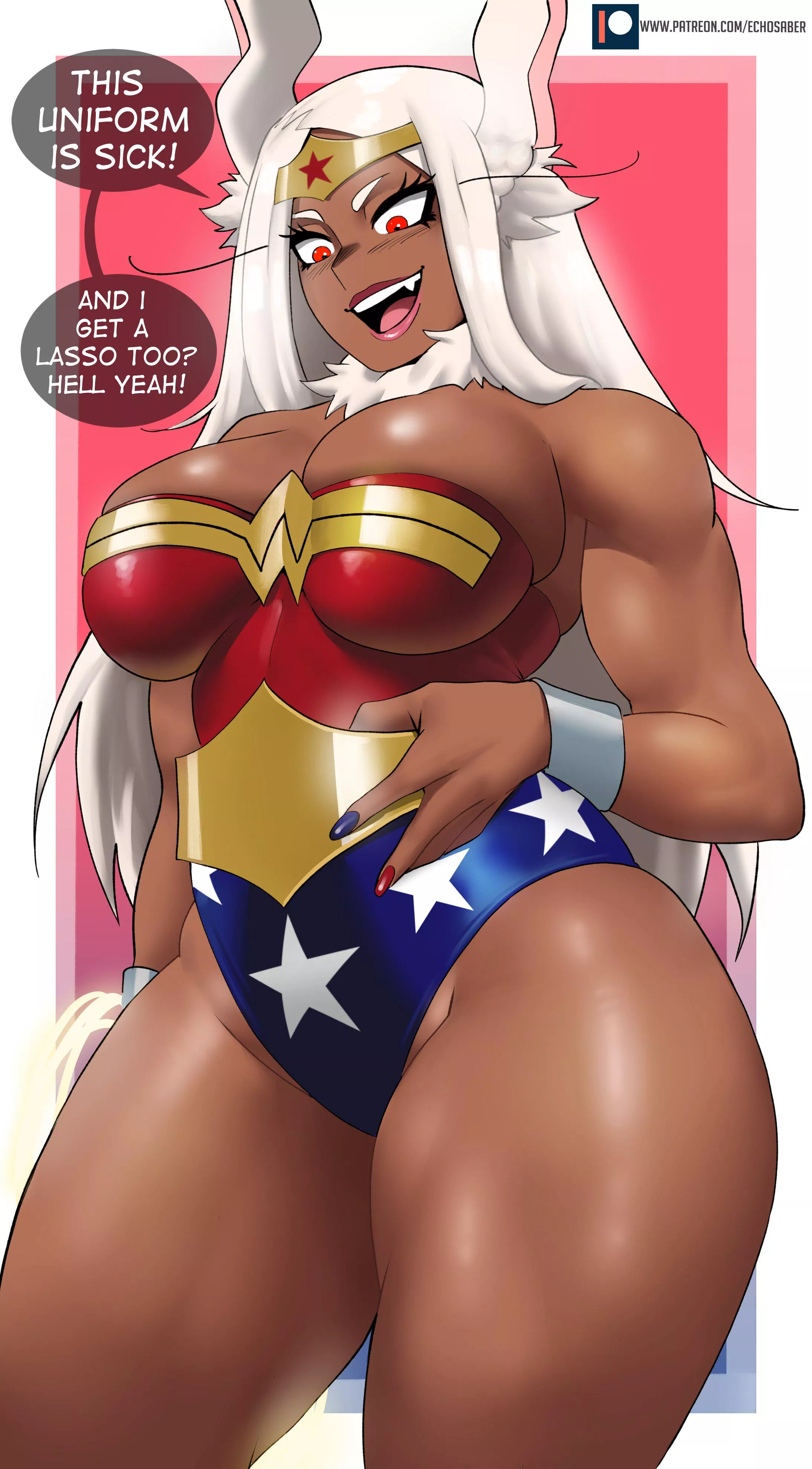 Mirko as Wonder Woman