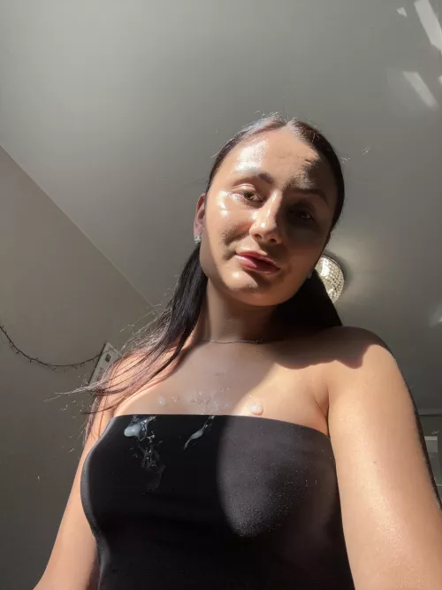 My elastic silicone boobs don't need a bra