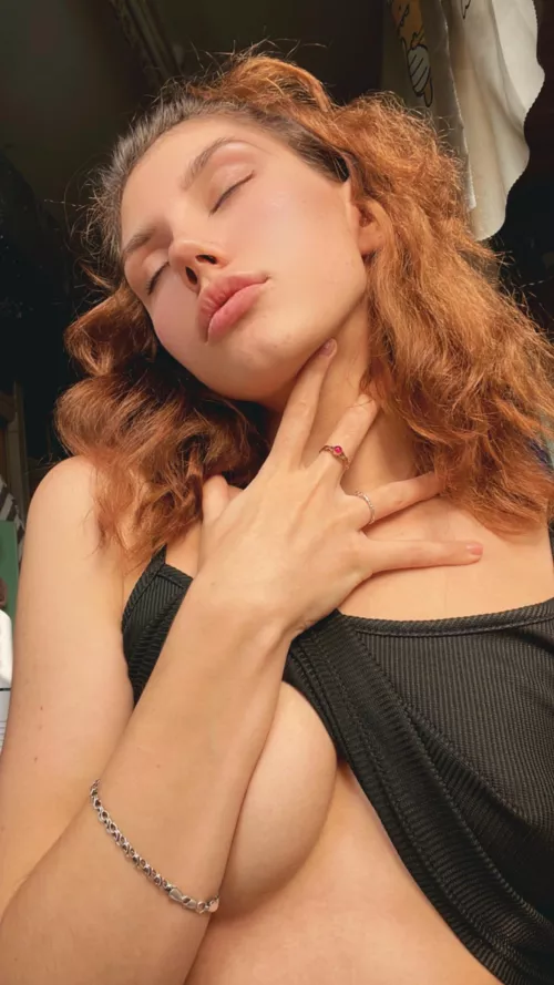 My face and boobs were smaller when I was 18. P.S. photo taken 2 years ago