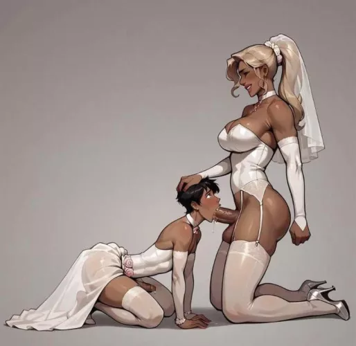 my wedding day has to end like this please 🥹