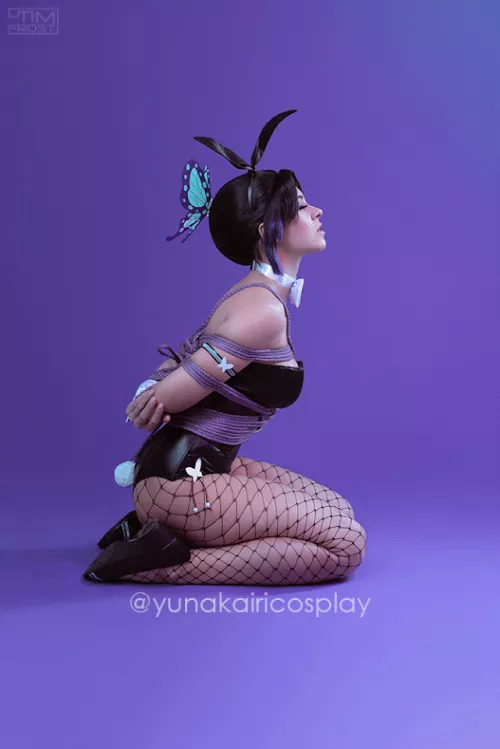 Shinobu Kocho shibari from Demon Slayer by Yuna Kairi
