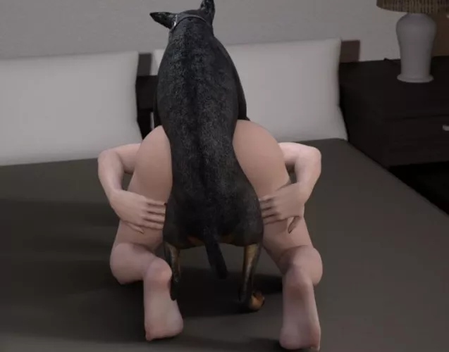 “Squeezing every last drop of his doggie seeds deep inside the tight pink pussy as his knot swells bigger giving the ultimate sexual pleasure.. [Piyu]”