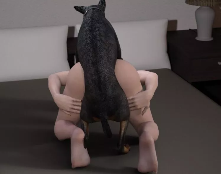 “Squeezing every last drop of his doggie seeds deep inside the tight pink pussy as his knot swells bigger giving the ultimate sexual pleasure.. [Piyu]”