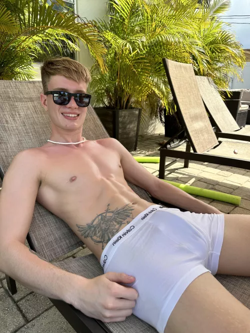 There's a brokeback mountain forming on my boxers